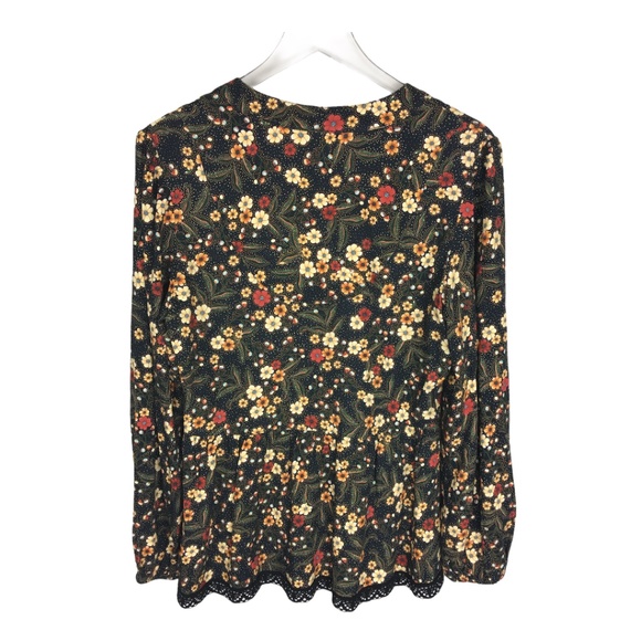 Farm Rio by Anthropologie Sayen Peasant Floral Top - Picture 4 of 9